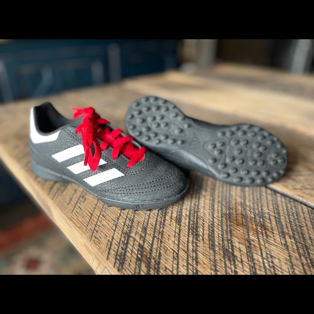 New. Adidas indoor soccer cleats. Size 11 1/2 kids